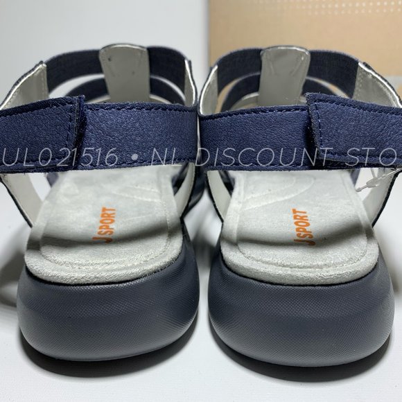 JSPORT Shoes Jsport Womens Cara Lightweight Strappy Sandals Navy Blue Select Size Poshmark